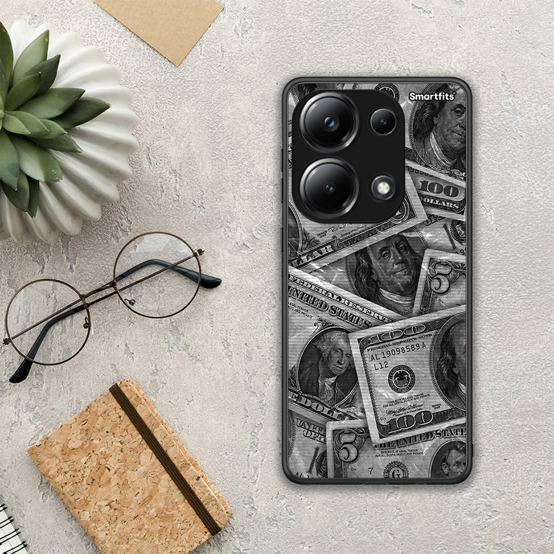 Money Dollars - Xiaomi Redmi Note 13 Pro 4G θήκη