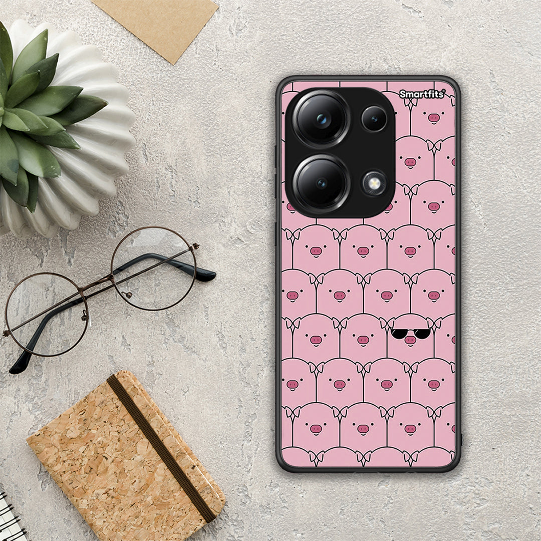 Pig Glasses - Xiaomi Poco M6 Pro case