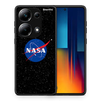 Thumbnail for Θήκη Xiaomi Poco M6 Pro NASA PopArt από τη Smartfits με σχέδιο στο πίσω μέρος και μαύρο περίβλημα | Xiaomi Poco M6 Pro NASA PopArt case with colorful back and black bezels