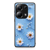 Thumbnail for Xiaomi Redmi Note 13 Pro 4G Real Daisies θήκη από τη Smartfits με σχέδιο στο πίσω μέρος και μαύρο περίβλημα | Smartphone case with colorful back and black bezels by Smartfits