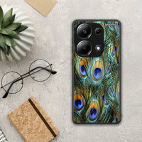 Thumbnail for Real Peacock Feathers - Xiaomi Redmi Note 13 Pro 4G θήκη