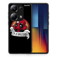 Thumbnail for Θήκη Xiaomi Redmi Note 13 Pro 4G Unicorn Deadpool από τη Smartfits με σχέδιο στο πίσω μέρος και μαύρο περίβλημα | Xiaomi Redmi Note 13 Pro 4G Unicorn Deadpool case with colorful back and black bezels