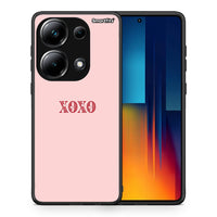 Thumbnail for Θήκη Xiaomi Poco M6 Pro XOXO Love από τη Smartfits με σχέδιο στο πίσω μέρος και μαύρο περίβλημα | Xiaomi Poco M6 Pro XOXO Love case with colorful back and black bezels