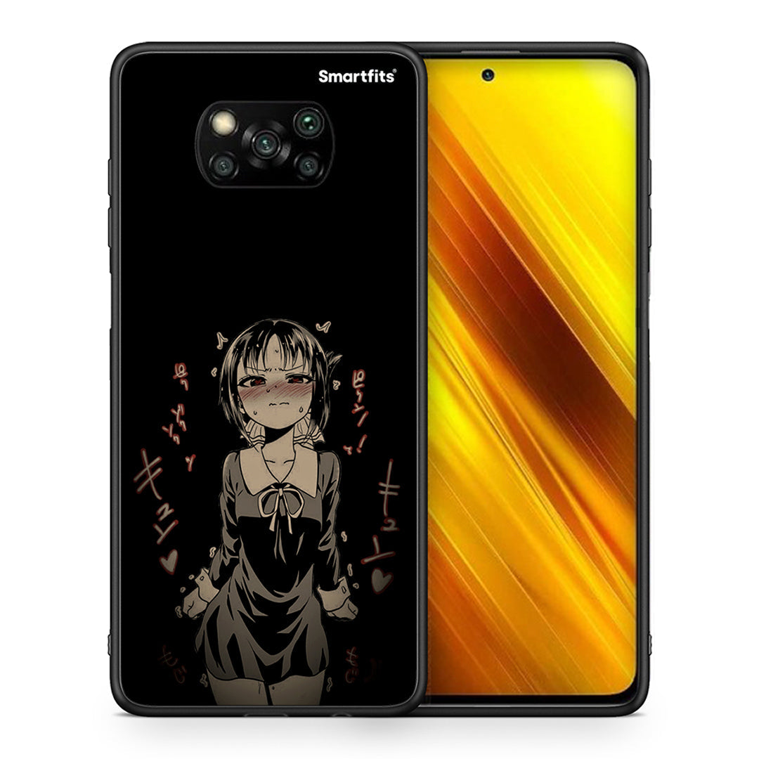 Θήκη Xiaomi Poco X3 Anime Girl από τη Smartfits με σχέδιο στο πίσω μέρος και μαύρο περίβλημα | Xiaomi Poco X3 Anime Girl case with colorful back and black bezels