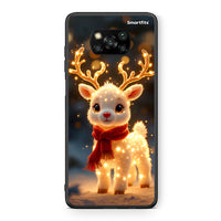 Thumbnail for Θήκη Xiaomi Poco X3 Christmas Cutie από τη Smartfits με σχέδιο στο πίσω μέρος και μαύρο περίβλημα | Xiaomi Poco X3 Christmas Cutie case with colorful back and black bezels