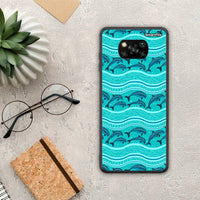 Thumbnail for Swimming Dolphins - Xiaomi Poco x3 / x3 Pro / x3 NFC case