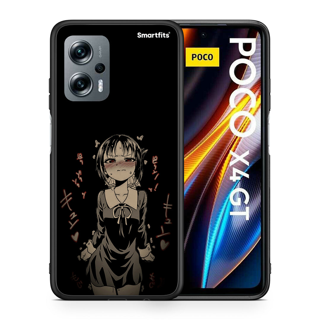 Θήκη Xiaomi Poco X4 GT Anime Girl από τη Smartfits με σχέδιο στο πίσω μέρος και μαύρο περίβλημα | Xiaomi Poco X4 GT Anime Girl case with colorful back and black bezels