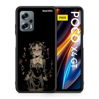 Thumbnail for Θήκη Xiaomi Poco X4 GT Anime Girl από τη Smartfits με σχέδιο στο πίσω μέρος και μαύρο περίβλημα | Xiaomi Poco X4 GT Anime Girl case with colorful back and black bezels