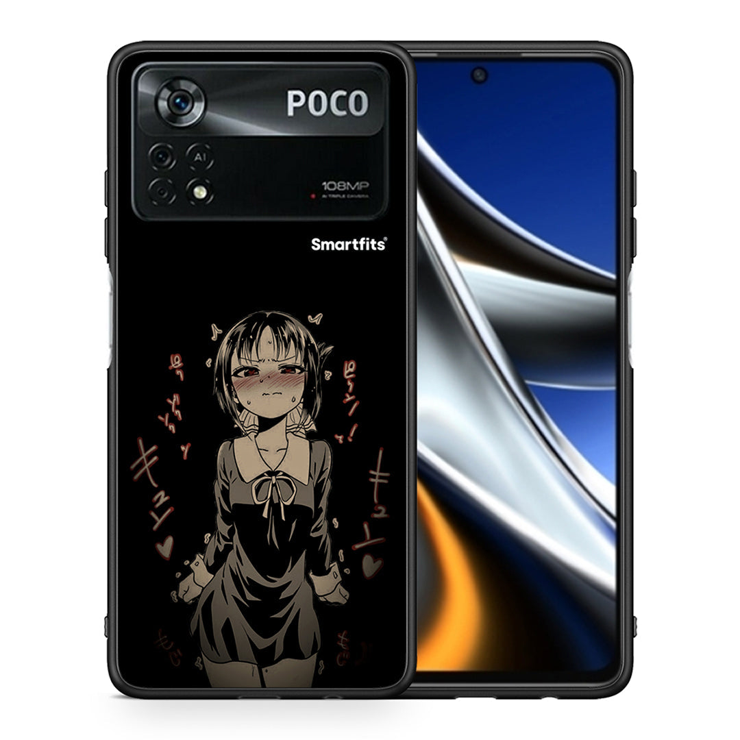 Θήκη Xiaomi Poco X4 Pro 5G Anime Girl από τη Smartfits με σχέδιο στο πίσω μέρος και μαύρο περίβλημα | Xiaomi Poco X4 Pro 5G Anime Girl case with colorful back and black bezels