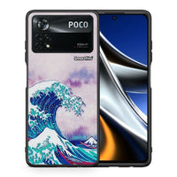 Thumbnail for Θήκη Xiaomi Poco X4 Pro 5G Blue Waves από τη Smartfits με σχέδιο στο πίσω μέρος και μαύρο περίβλημα | Xiaomi Poco X4 Pro 5G Blue Waves case with colorful back and black bezels