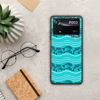 Thumbnail for Swimming Dolphins - Xiaomi Poco X4 Pro 5G case