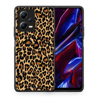 Thumbnail for Θήκη Xiaomi Redmi Note 12 5G Animal Leopard από τη Smartfits με σχέδιο στο πίσω μέρος και μαύρο περίβλημα | Xiaomi Redmi Note 12 5G Animal Leopard Case with Colorful Back and Black Bezels