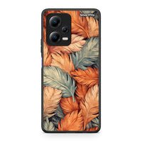 Thumbnail for Θήκη Xiaomi Redmi Note 12 5G Autumn Leaves από τη Smartfits με σχέδιο στο πίσω μέρος και μαύρο περίβλημα | Xiaomi Redmi Note 12 5G Autumn Leaves Case with Colorful Back and Black Bezels