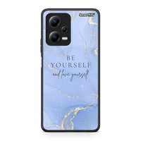 Thumbnail for Θήκη Xiaomi Redmi Note 12 5G Be Yourself από τη Smartfits με σχέδιο στο πίσω μέρος και μαύρο περίβλημα | Xiaomi Redmi Note 12 5G Be Yourself Case with Colorful Back and Black Bezels