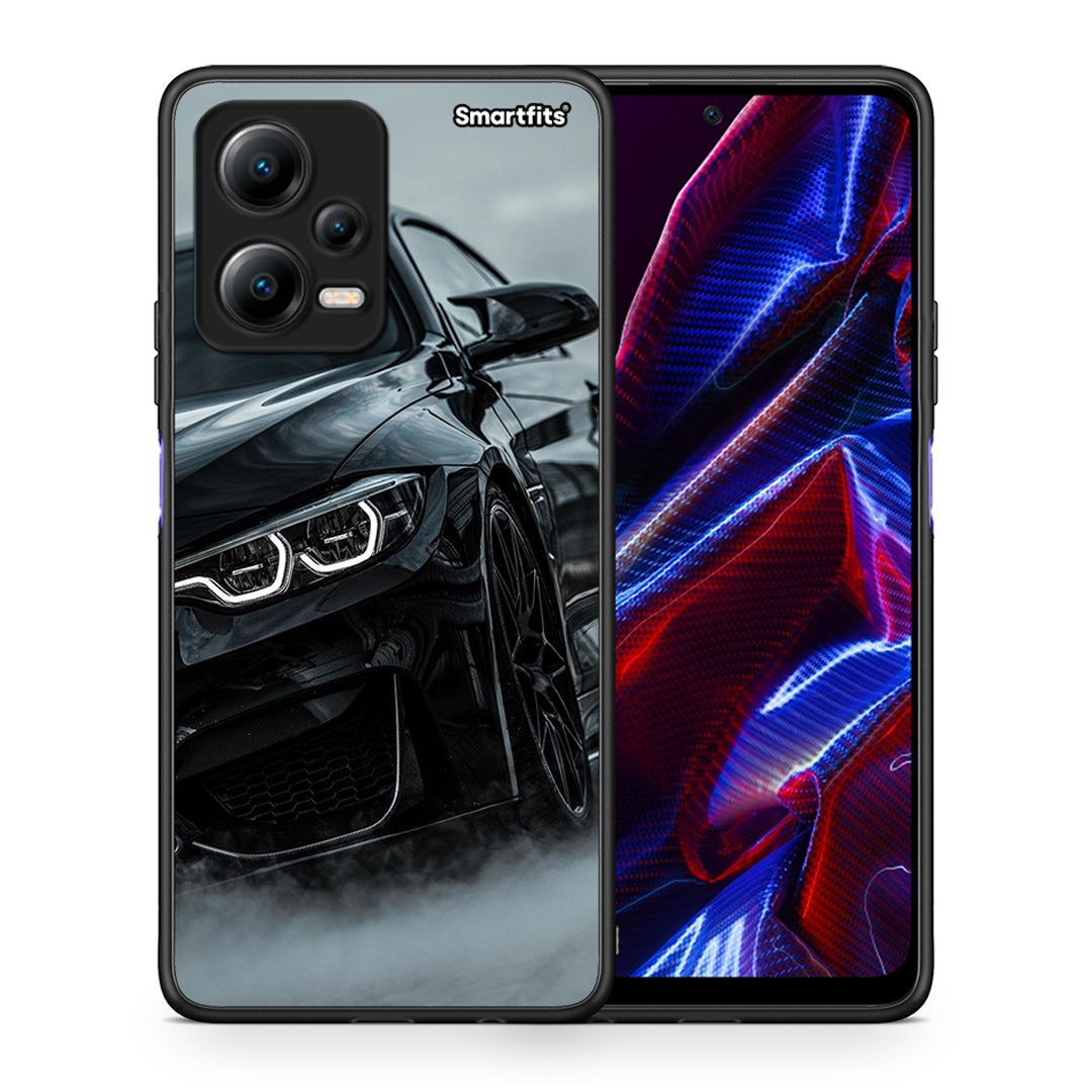 Θήκη Xiaomi Redmi Note 12 5G Black BMW από τη Smartfits με σχέδιο στο πίσω μέρος και μαύρο περίβλημα | Xiaomi Redmi Note 12 5G Black BMW Case with Colorful Back and Black Bezels