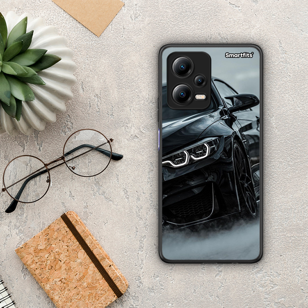 Θήκη Xiaomi Redmi Note 12 5G Black BMW από τη Smartfits με σχέδιο στο πίσω μέρος και μαύρο περίβλημα | Xiaomi Redmi Note 12 5G Black BMW Case with Colorful Back and Black Bezels