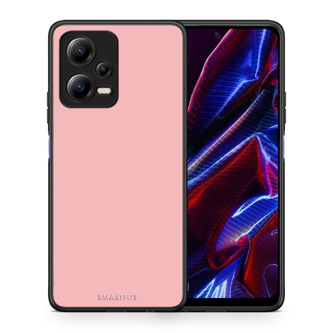 Θήκη Xiaomi Redmi Note 12 5G Color Nude από τη Smartfits με σχέδιο στο πίσω μέρος και μαύρο περίβλημα | Xiaomi Redmi Note 12 5G Color Nude Case with Colorful Back and Black Bezels