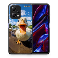 Thumbnail for Θήκη Xiaomi Redmi Note 12 5G Duck Face από τη Smartfits με σχέδιο στο πίσω μέρος και μαύρο περίβλημα | Xiaomi Redmi Note 12 5G Duck Face Case with Colorful Back and Black Bezels