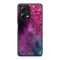 Thumbnail for Θήκη Xiaomi Redmi Note 12 5G Galactic Aurora από τη Smartfits με σχέδιο στο πίσω μέρος και μαύρο περίβλημα | Xiaomi Redmi Note 12 5G Galactic Aurora Case with Colorful Back and Black Bezels