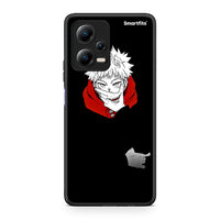 Thumbnail for Θήκη Xiaomi Redmi Note 12 5G Itadori Anime από τη Smartfits με σχέδιο στο πίσω μέρος και μαύρο περίβλημα | Xiaomi Redmi Note 12 5G Itadori Anime Case with Colorful Back and Black Bezels