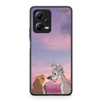 Thumbnail for Θήκη Xiaomi Redmi Note 12 5G Lady And Tramp από τη Smartfits με σχέδιο στο πίσω μέρος και μαύρο περίβλημα | Xiaomi Redmi Note 12 5G Lady And Tramp Case with Colorful Back and Black Bezels