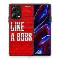 Thumbnail for Θήκη Xiaomi Poco X5 5G Dual Like A Boss από τη Smartfits με σχέδιο στο πίσω μέρος και μαύρο περίβλημα | Xiaomi Poco X5 5G Dual Like A Boss Case with Colorful Back and Black Bezels