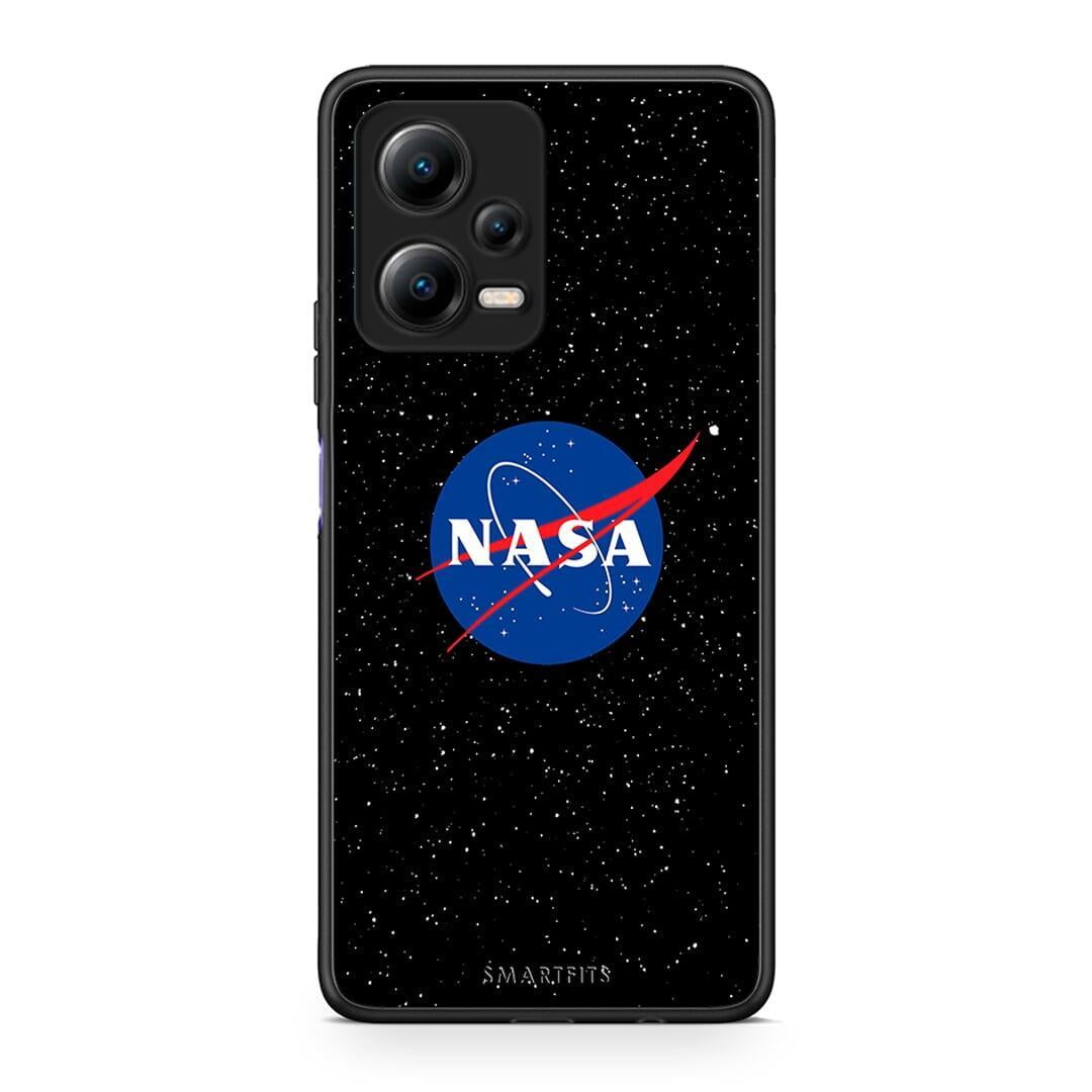 Θήκη Xiaomi Redmi Note 12 5G PopArt NASA από τη Smartfits με σχέδιο στο πίσω μέρος και μαύρο περίβλημα | Xiaomi Redmi Note 12 5G PopArt NASA Case with Colorful Back and Black Bezels