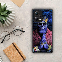 Thumbnail for Θήκη Xiaomi Redmi Note 12 5G PopArt Thanos από τη Smartfits με σχέδιο στο πίσω μέρος και μαύρο περίβλημα | Xiaomi Redmi Note 12 5G PopArt Thanos Case with Colorful Back and Black Bezels