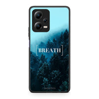 Thumbnail for Θήκη Xiaomi Redmi Note 12 5G Quote Breath από τη Smartfits με σχέδιο στο πίσω μέρος και μαύρο περίβλημα | Xiaomi Redmi Note 12 5G Quote Breath Case with Colorful Back and Black Bezels