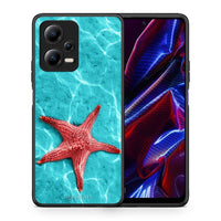 Thumbnail for Θήκη Xiaomi Redmi Note 12 5G Red Starfish από τη Smartfits με σχέδιο στο πίσω μέρος και μαύρο περίβλημα | Xiaomi Redmi Note 12 5G Red Starfish Case with Colorful Back and Black Bezels