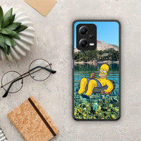 Thumbnail for Θήκη Xiaomi Redmi Note 12 5G Summer Happiness από τη Smartfits με σχέδιο στο πίσω μέρος και μαύρο περίβλημα | Xiaomi Redmi Note 12 5G Summer Happiness Case with Colorful Back and Black Bezels