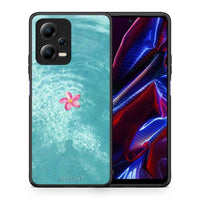 Thumbnail for Θήκη Xiaomi Redmi Note 12 5G Water Flower από τη Smartfits με σχέδιο στο πίσω μέρος και μαύρο περίβλημα | Xiaomi Redmi Note 12 5G Water Flower Case with Colorful Back and Black Bezels