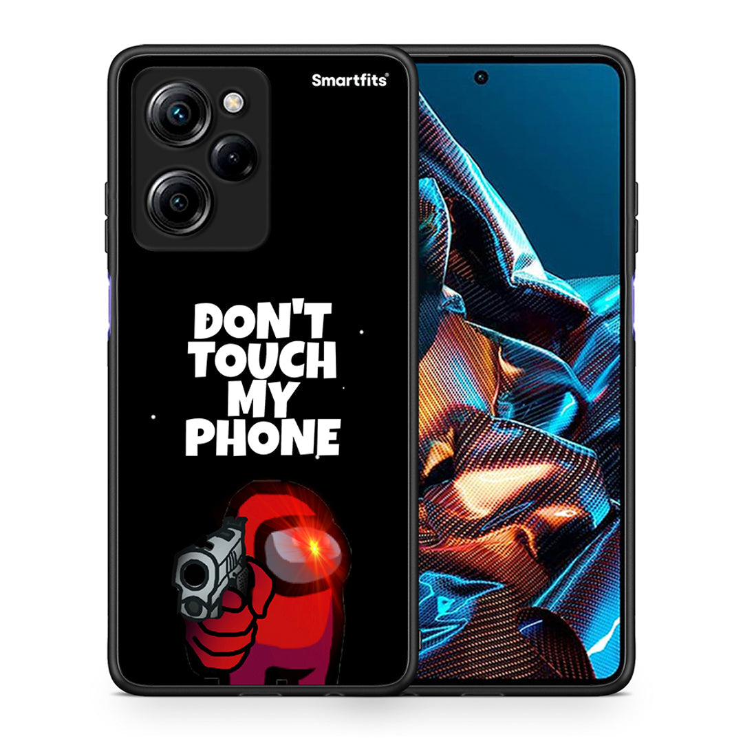 Θήκη Xiaomi Poco X5 Pro 5G Dual My Phone από τη Smartfits με σχέδιο στο πίσω μέρος και μαύρο περίβλημα | Xiaomi Poco X5 Pro 5G Dual My Phone Case with Colorful Back and Black Bezels