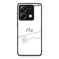 Thumbnail for Xiaomi Poco X6 Aeshetic Love 2 Θήκη Αγίου Βαλεντίνου από τη Smartfits με σχέδιο στο πίσω μέρος και μαύρο περίβλημα | Smartphone case with colorful back and black bezels by Smartfits