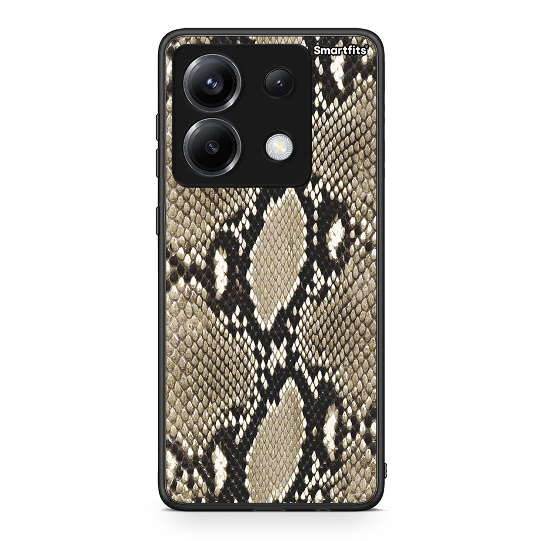23 - Xiaomi Poco X6 Fashion Snake Animal case, cover, bumper