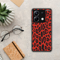 Thumbnail for Animal Red Leopard - Xiaomi Poco X6 θήκη
