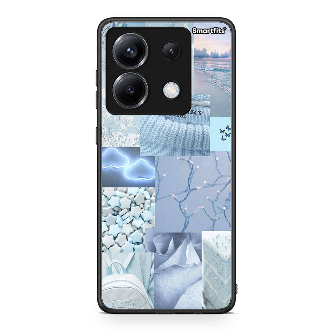 Xiaomi Poco X6 Ciel Aesthetic Collage θήκη από τη Smartfits με σχέδιο στο πίσω μέρος και μαύρο περίβλημα | Smartphone case with colorful back and black bezels by Smartfits