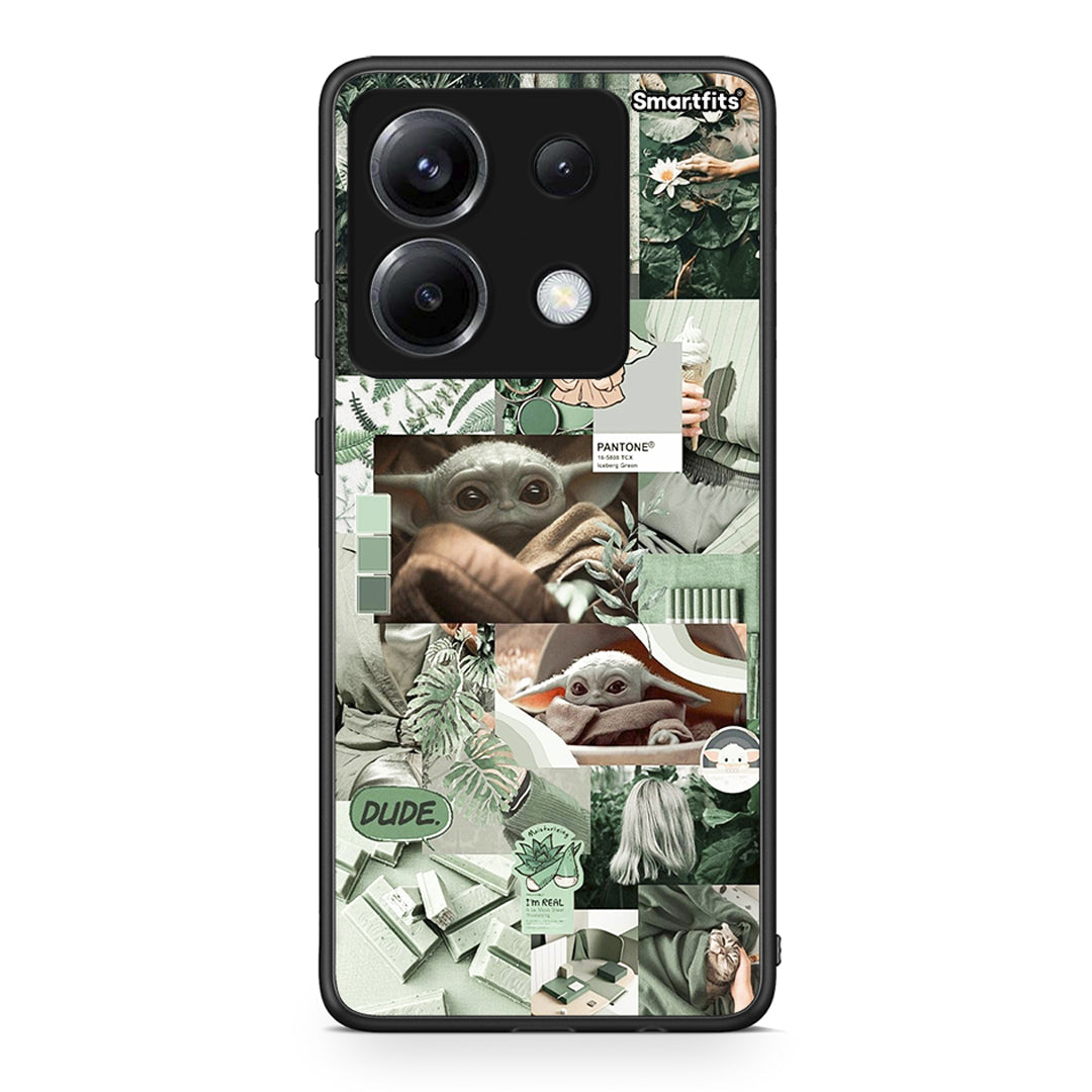 Xiaomi Poco X6 Collage Dude Θήκη Αγίου Βαλεντίνου από τη Smartfits με σχέδιο στο πίσω μέρος και μαύρο περίβλημα | Smartphone case with colorful back and black bezels by Smartfits