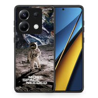 Thumbnail for Θήκη Xiaomi Poco X6 More Space από τη Smartfits με σχέδιο στο πίσω μέρος και μαύρο περίβλημα | Xiaomi Poco X6 More Space case with colorful back and black bezels