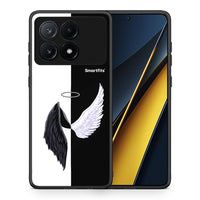 Thumbnail for Θήκη Xiaomi Poco X6 Pro 5G Angels Demons από τη Smartfits με σχέδιο στο πίσω μέρος και μαύρο περίβλημα | Xiaomi Poco X6 Pro 5G Angels Demons case with colorful back and black bezels
