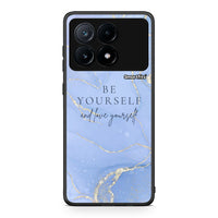 Thumbnail for Xiaomi Poco X6 Pro 5G Be Yourself θήκη από τη Smartfits με σχέδιο στο πίσω μέρος και μαύρο περίβλημα | Smartphone case with colorful back and black bezels by Smartfits