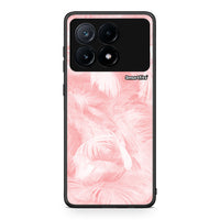 Thumbnail for 33 - Xiaomi Poco X6 Pro 5G Pink Feather Boho case, cover, bumper