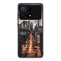 Thumbnail for Xiaomi Poco X6 Pro 5G City Lights θήκη από τη Smartfits με σχέδιο στο πίσω μέρος και μαύρο περίβλημα | Smartphone case with colorful back and black bezels by Smartfits
