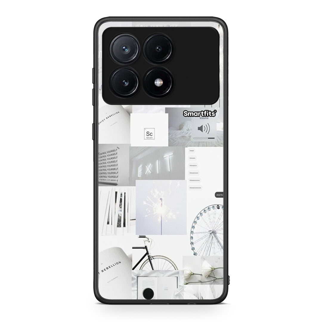 Xiaomi Poco X6 Pro 5G Collage Make Me Wonder Θήκη Αγίου Βαλεντίνου από τη Smartfits με σχέδιο στο πίσω μέρος και μαύρο περίβλημα | Smartphone case with colorful back and black bezels by Smartfits