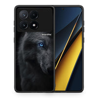 Thumbnail for Θήκη Xiaomi Poco X6 Pro 5G Dark Wolf από τη Smartfits με σχέδιο στο πίσω μέρος και μαύρο περίβλημα | Xiaomi Poco X6 Pro 5G Dark Wolf case with colorful back and black bezels