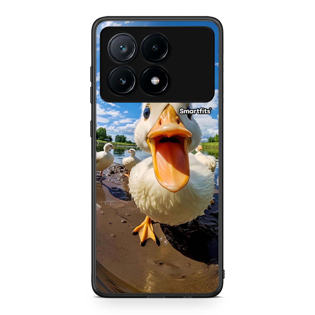 Xiaomi Poco X6 Pro 5G Duck Face θήκη από τη Smartfits με σχέδιο στο πίσω μέρος και μαύρο περίβλημα | Smartphone case with colorful back and black bezels by Smartfits