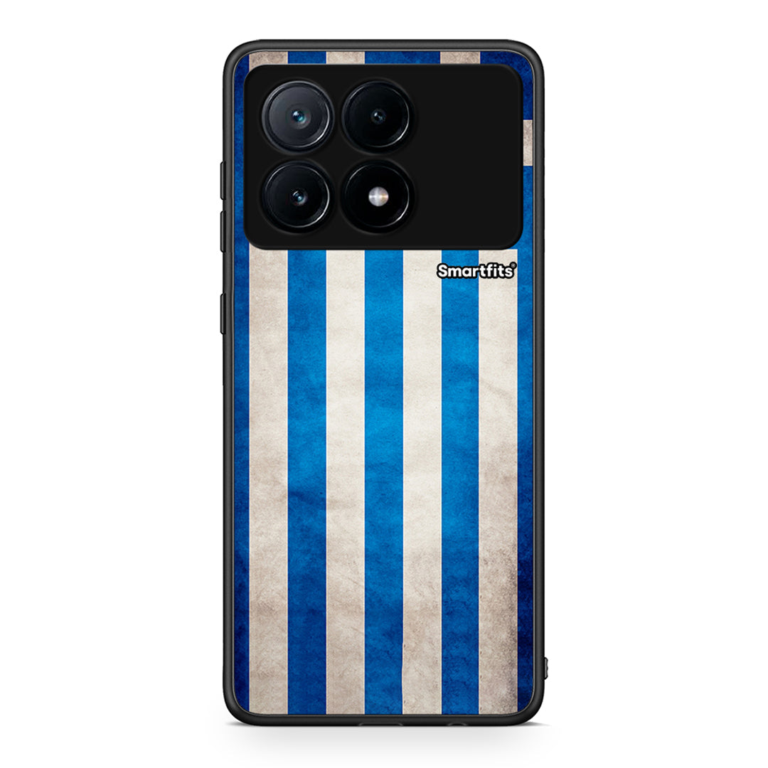 4 - Xiaomi Poco X6 Pro 5G Greeek Flag case, cover, bumper
