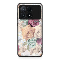 Thumbnail for 99 - Xiaomi Poco X6 Pro 5G Bouquet Floral case, cover, bumper
