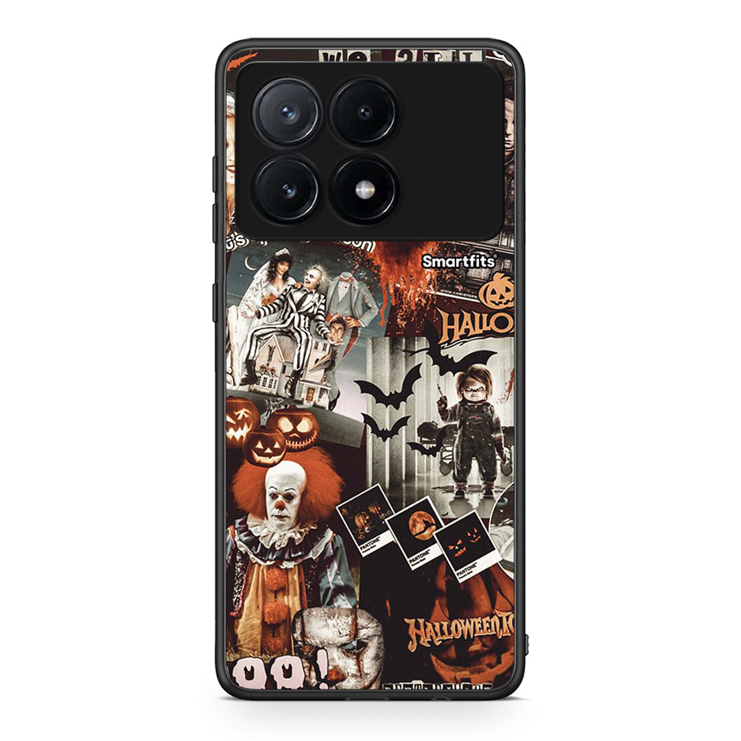 Xiaomi Poco X6 Pro 5G Halloween Spooky Season Θήκη από τη Smartfits με σχέδιο στο πίσω μέρος και μαύρο περίβλημα | Smartphone case with colorful back and black bezels by Smartfits