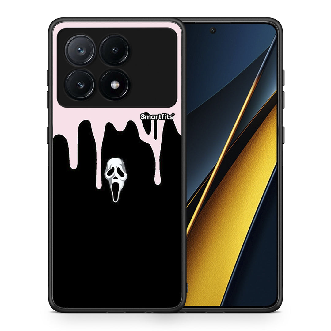 Melting Halloween Mask - Xiaomi Poco X6 Pro 5G case